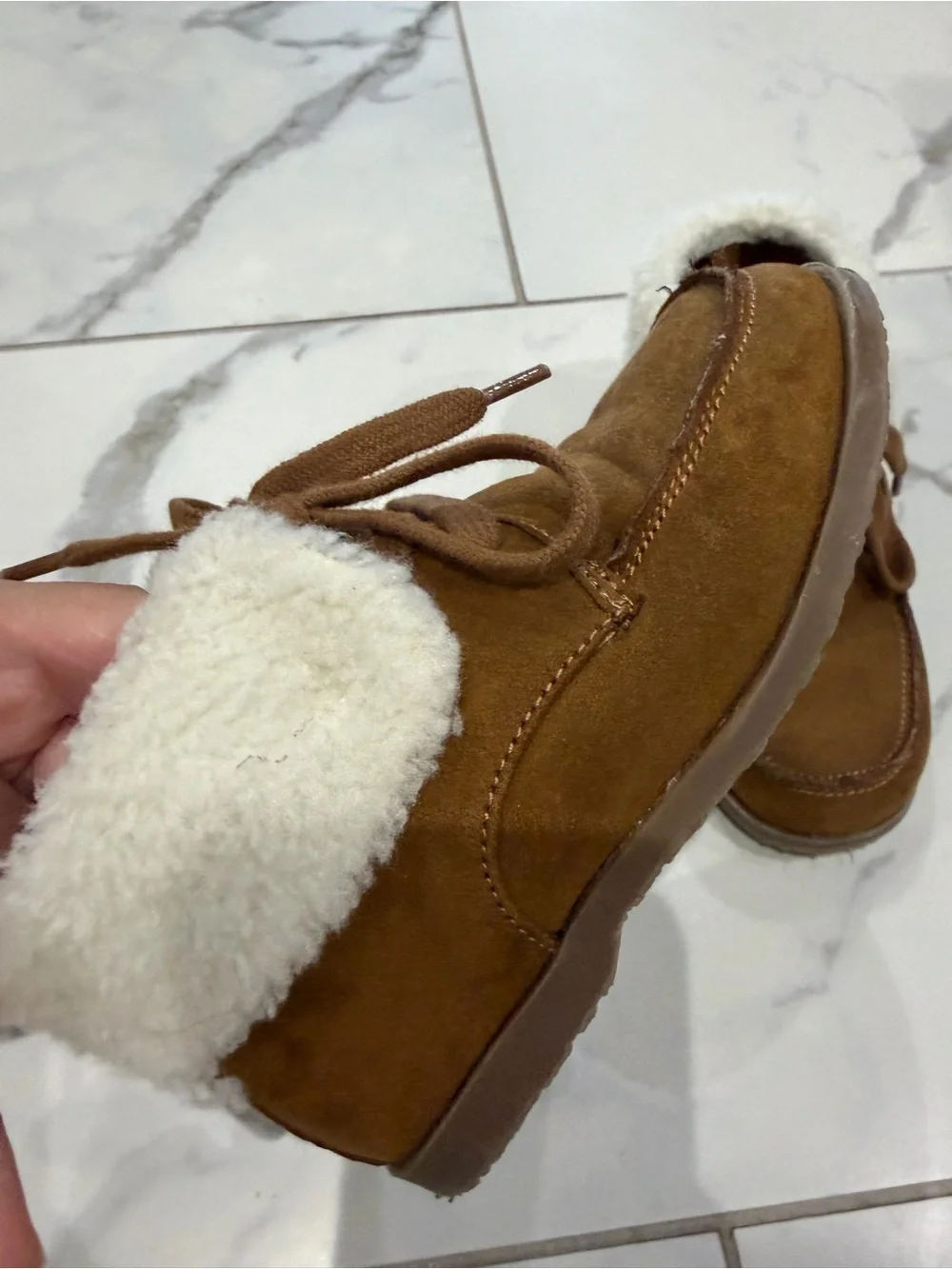 GAP cozy suede